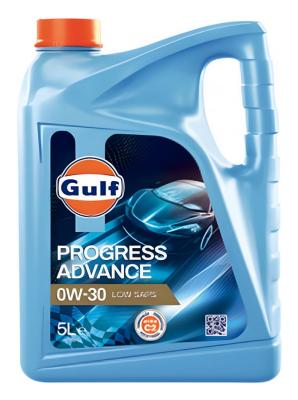 Aceite de motor sintético ACEA C2 0W30 5L - Gulf Progress Advance