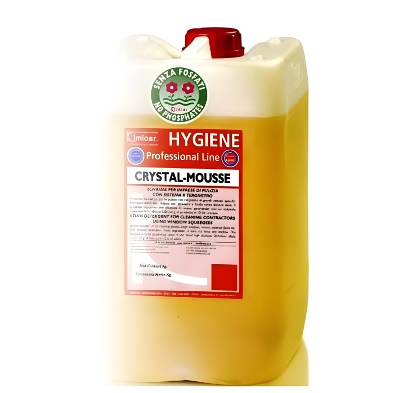 Limpiador de grandes cristaleras concentrado 12 kg - Crystal Mousse-PRODUCTOS DE LIMPIEZA PARA-Handcar