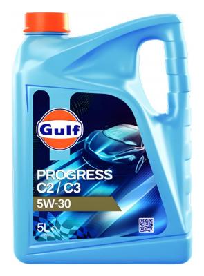 Aceite de motor sintético ACEA C2/C3 5W30 5L - Gulf Progress