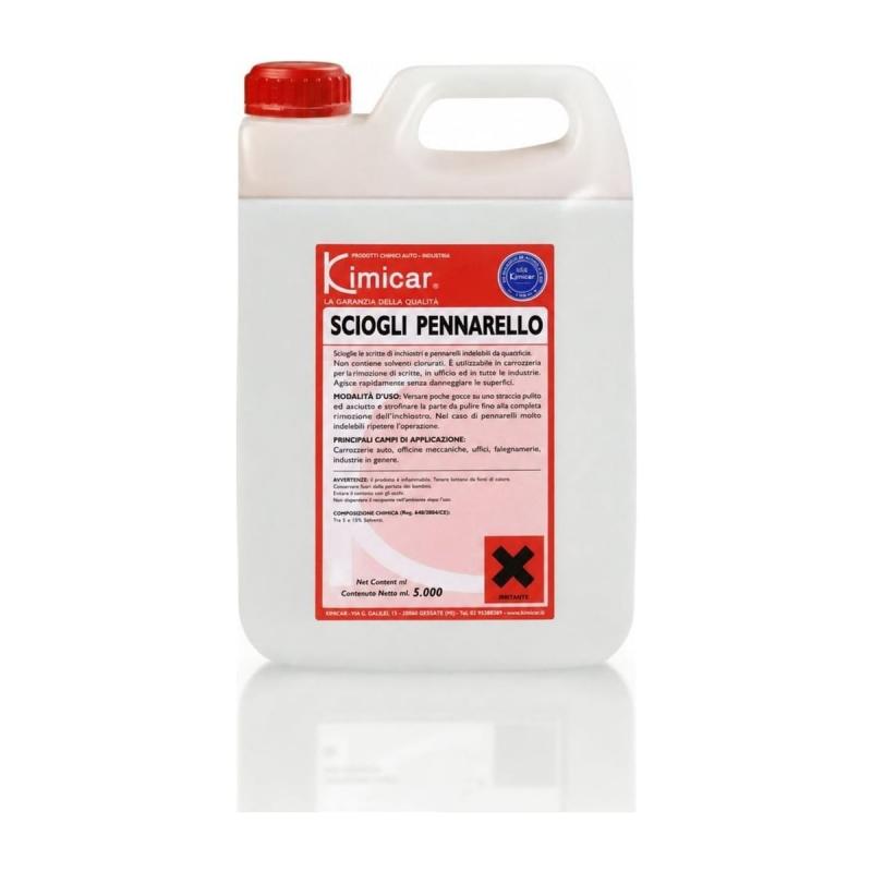 Eliminador de tinta y rotulador base agua 5 L - Sciogli Pennarello-Lavaderos manuales-Handcar