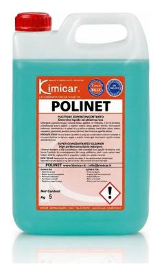 Limpiador desinfectante concentrado 5 L - Polinet