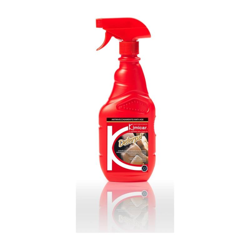 Limpiador de piel con tratamiento regenerante 500 ml - Deterpel-Tapicería, cuero y moquetas-Handcar