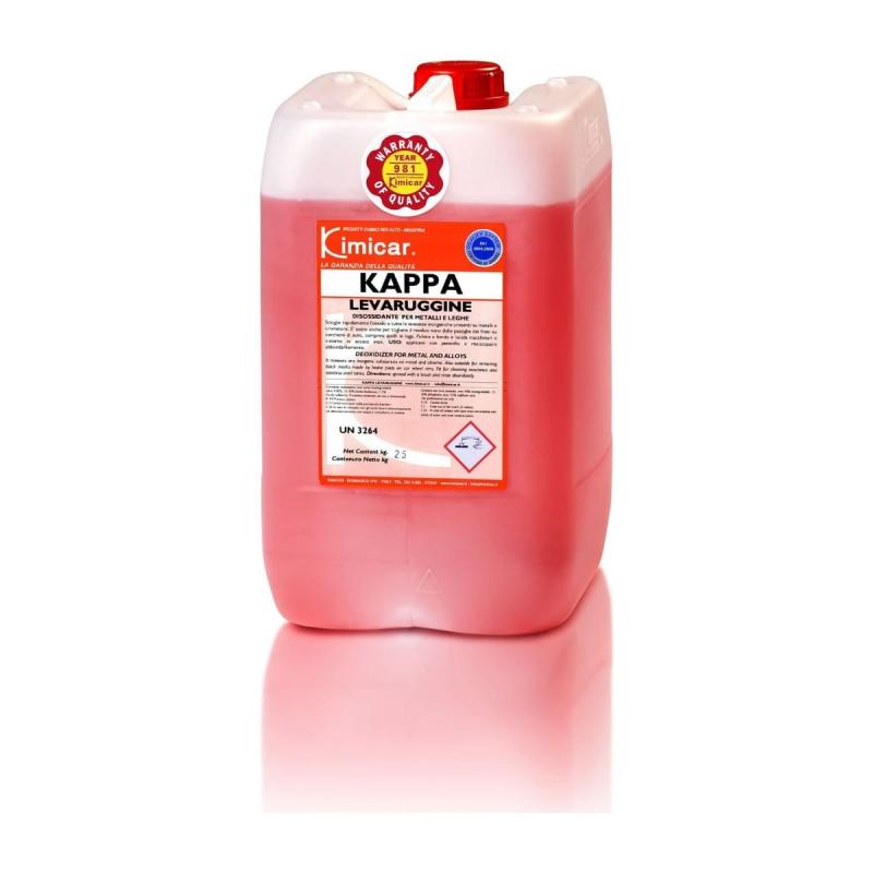 Desoxidante para metales y aleaciones 12 kg - Kappa Levaruggine-PRODUCTOS DE LIMPIEZA PARA-Handcar