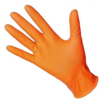 Guantes de nitrilo desechables naranja XL 50 ud - JBM