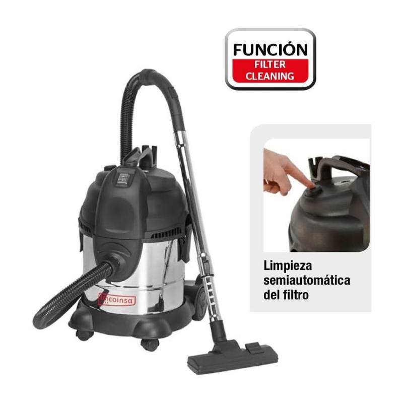 Aspirador industrial polvo-líquido 20 L 2 etapas Imcoinsa-Aspiradores profesionales-Handcar