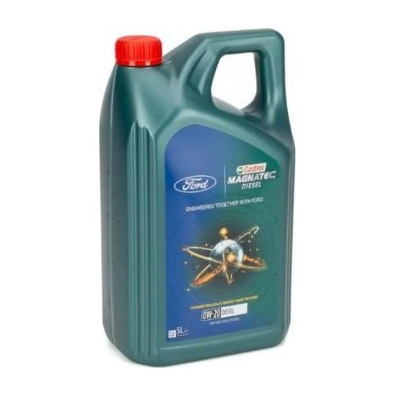 Aceite de motor sintético 0W20 5L - Castrol Magnatec Diesel (Ford)