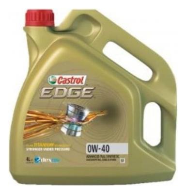 Aceite de motor sintético 0W40 4L - Castrol Edge C3