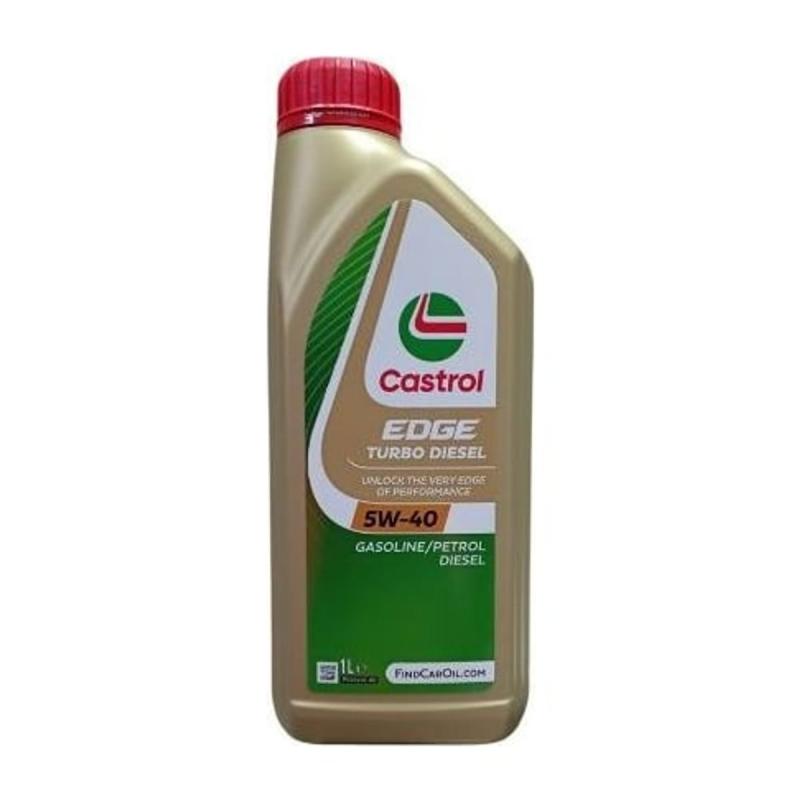 Aceite de motor sintético 5W40 1L - Castrol Edge Turbo Diesel