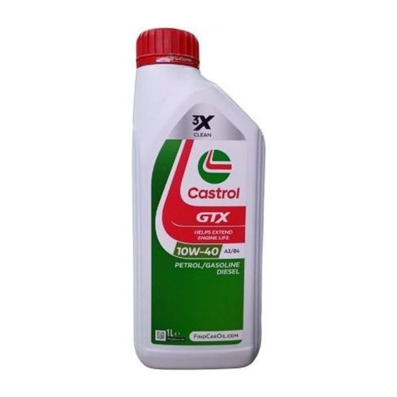 Aceite de motor semisintético 10W40 1L - Castrol GTX A3/B4
