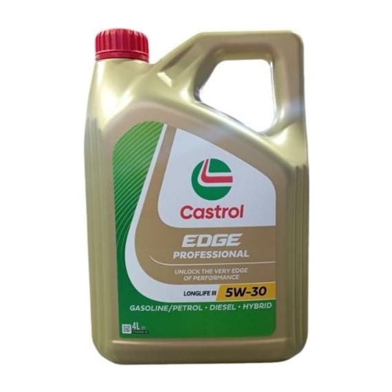 Aceite de motor sintético 5W30 4L - Castrol Edge Professional LL03