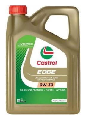 Aceite de motor sintético 0W30 4L - Castrol Edge