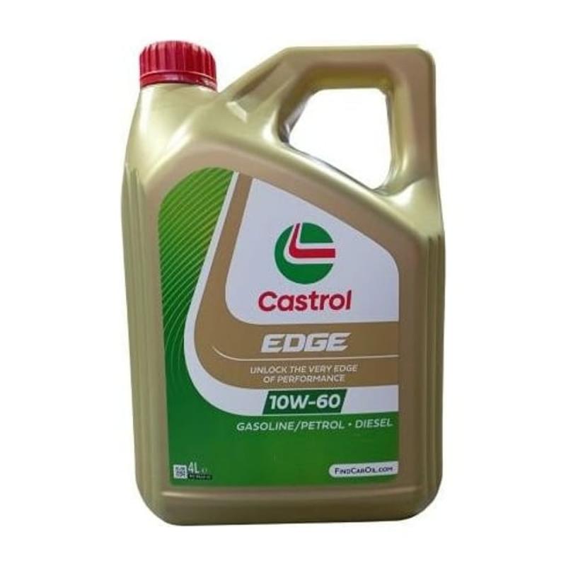 Aceite de motor sintético 10W60 4L - Castrol Edge