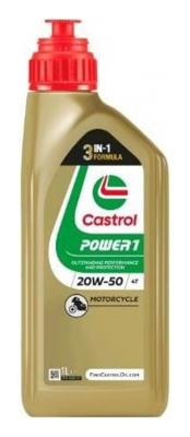 Aceite de moto 4 tiempos 20W50 1L - Castrol Power1 4T