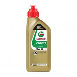 Aceite de moto 4 tiempos 20W50 1L - Castrol Power1 4T