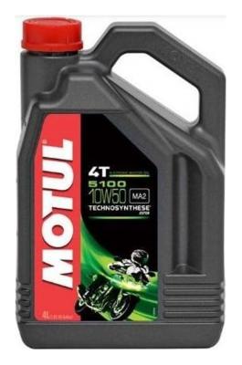 Aceite de moto 4 tiempos semisintético 10W50 4L - Motul 5100