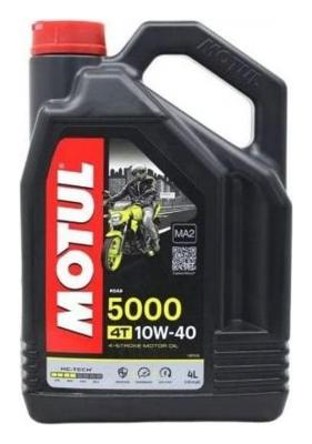 Aceite de moto 4 tiempos 10W40 4L - Motul Moto 5000