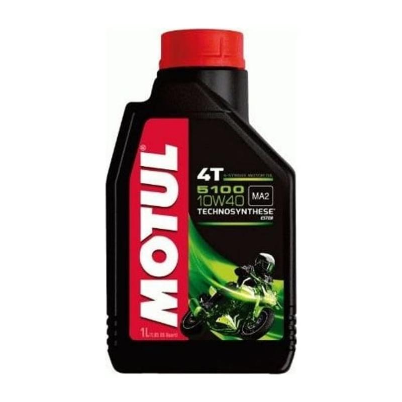 Aceite de moto 4 tiempos semisintético 10W40 1L - Motul 5100