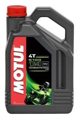 Aceite de moto 4 tiempos semisintético 10W40 4L - Motul 5100