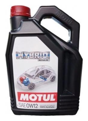 Aceite de motor 0W12 4L - Motul Hybrid Fuel Economy