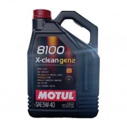 Aceite de motor sintético 5W40 5L - Motul 8100 X-clean Gen2