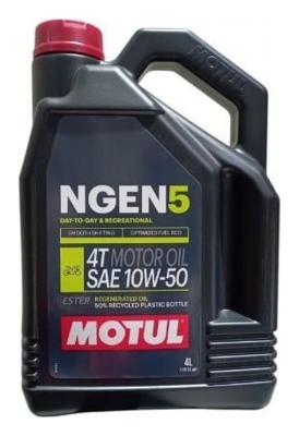 Aceite de moto 4 tiempos 10W50 4L - Motul NGEN 5