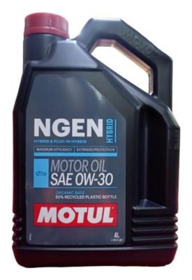 Aceite de motor para híbridos 0W30 4L - Motul NGEN Hybrid