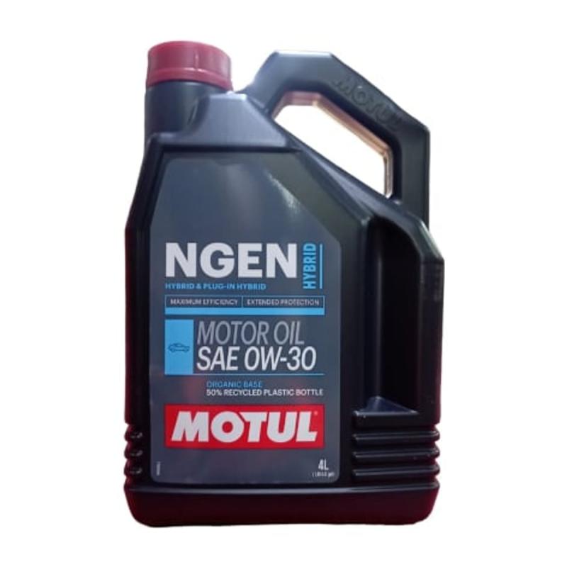 Aceite de motor para híbridos 0W30 4L - Motul NGEN Hybrid