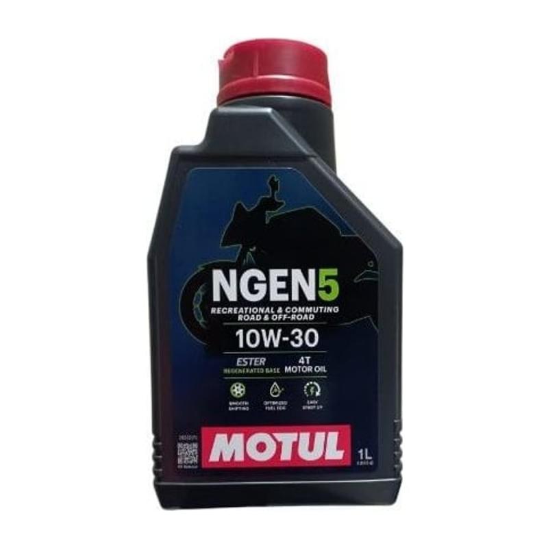 Aceite de moto 4 tiempos 10W30 1L - Motul NGEN 5