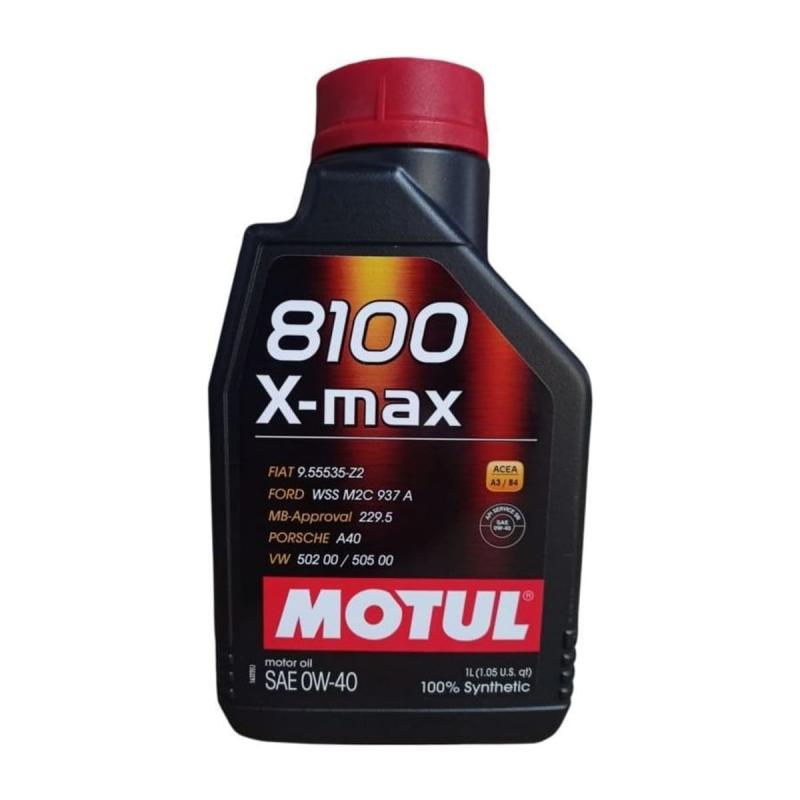 Aceite de motor sintético 0W40 1L - Motul 8100 X-max