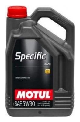 Aceite de motor 5W30 5L - Motul Specific RN 0720