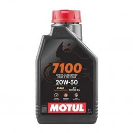 Aceite de moto 4 tiempos sintético 20W50 1L - Motul Moto 7100
