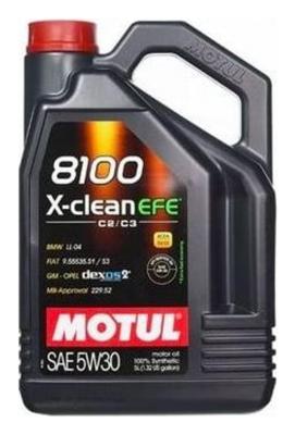 Aceite de motor sintético 5W30 5L - Motul 8100 X-clean EFE