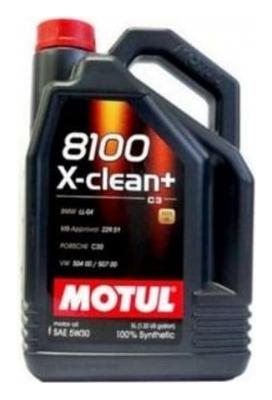 Aceite de motor sintético 5W30 5L - Motul 8100 X-clean+