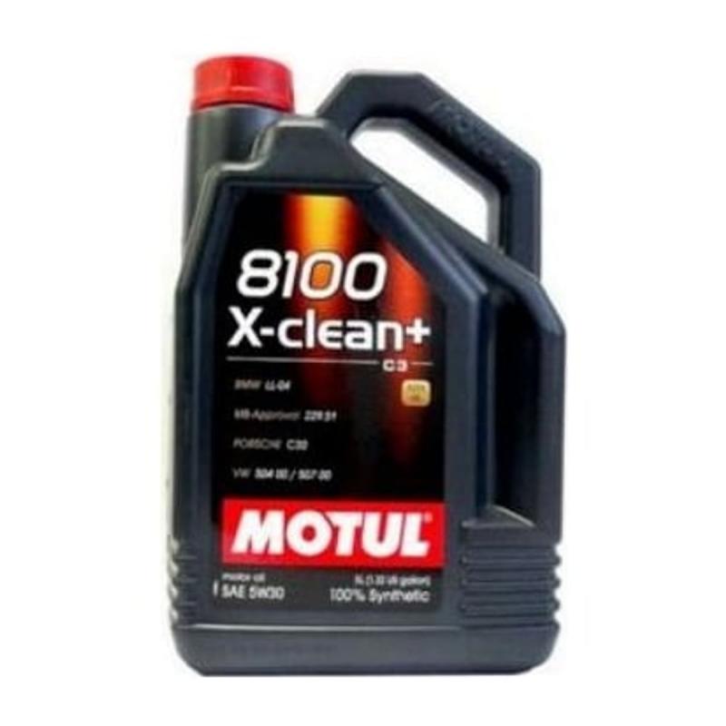 Aceite de motor sintético 5W30 5L - Motul 8100 X-clean+
