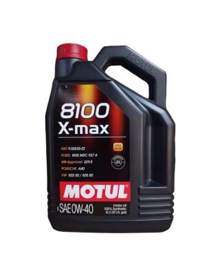 Aceite de motor sintético 0W40 5L - Motul 8100 X-max