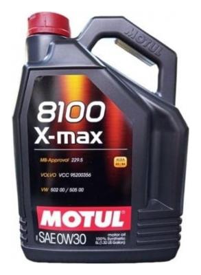 Aceite de motor sintético 0W30 5L - Motul 8100 X-max