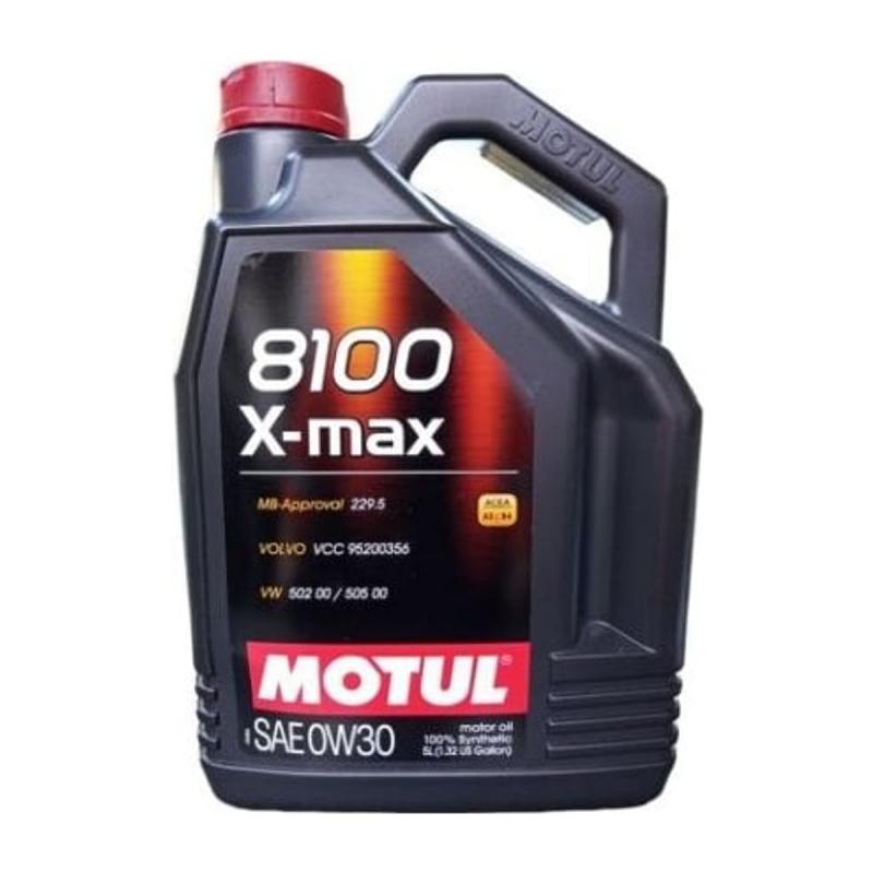 Aceite de motor sintético 0W30 5L - Motul 8100 X-max