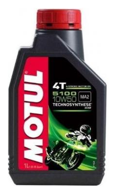 Aceite de moto 4 tiempos semisintético 10W50 1L - Motul 5100