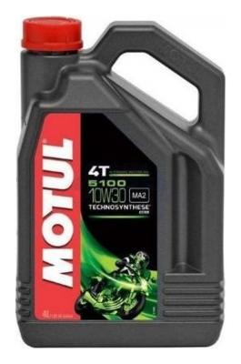 Aceite de moto 4 tiempos semisintético 10W30 4L - Motul 5100