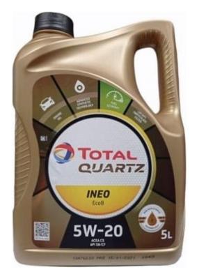 Aceite de motor sintético 5W20 5L - TotalEnergies Quartz INEO ECO B