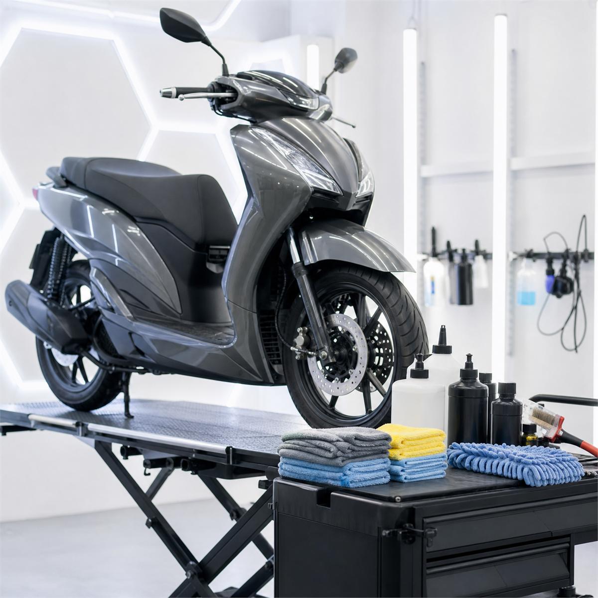 Lubricación de motos