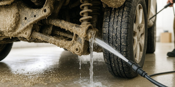 Sal y barro de invierno: protocolo para evitar oxidación en bajos y llantas