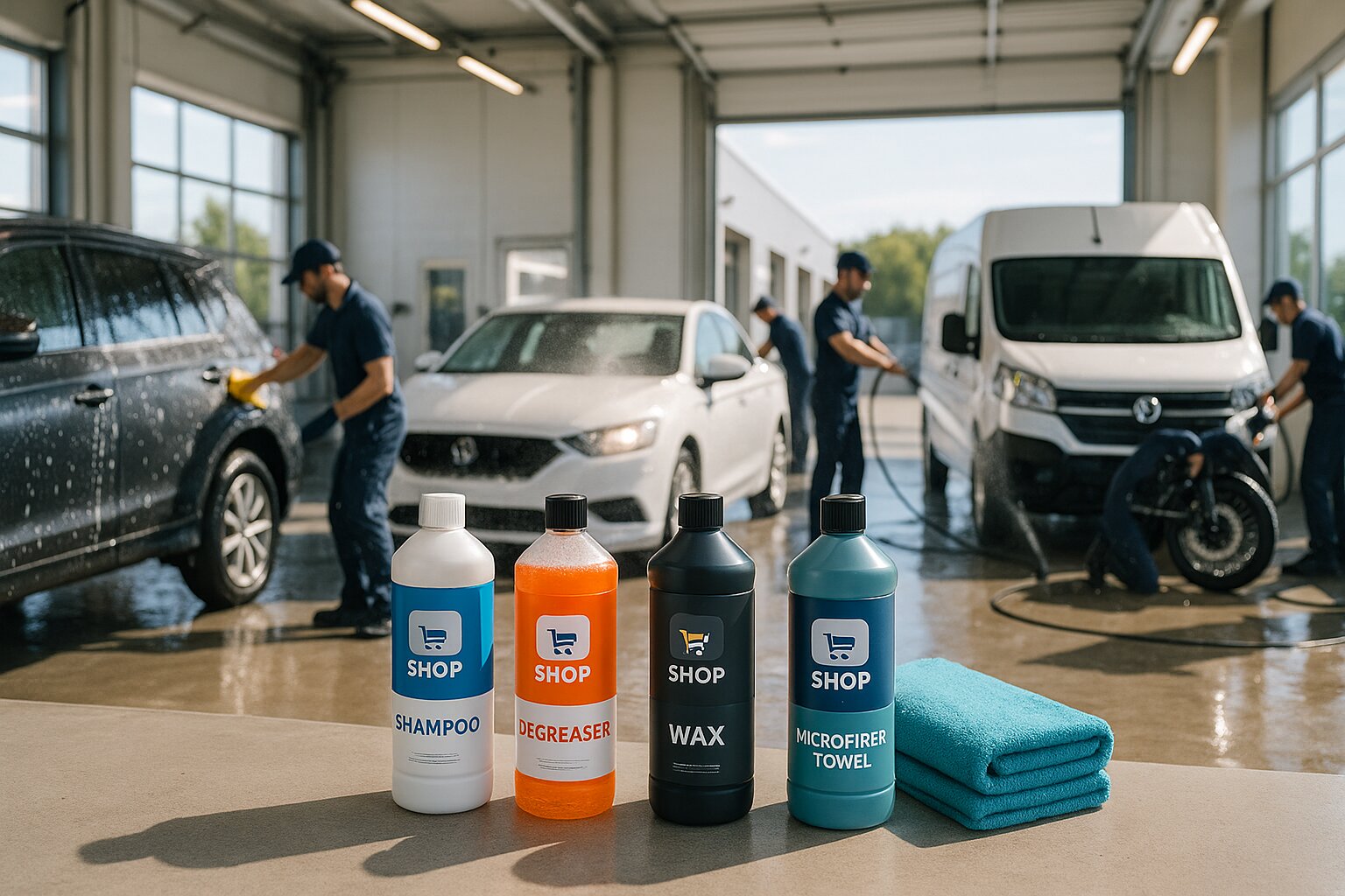 Cómo elegir productos para lavaderos de coches profesionales