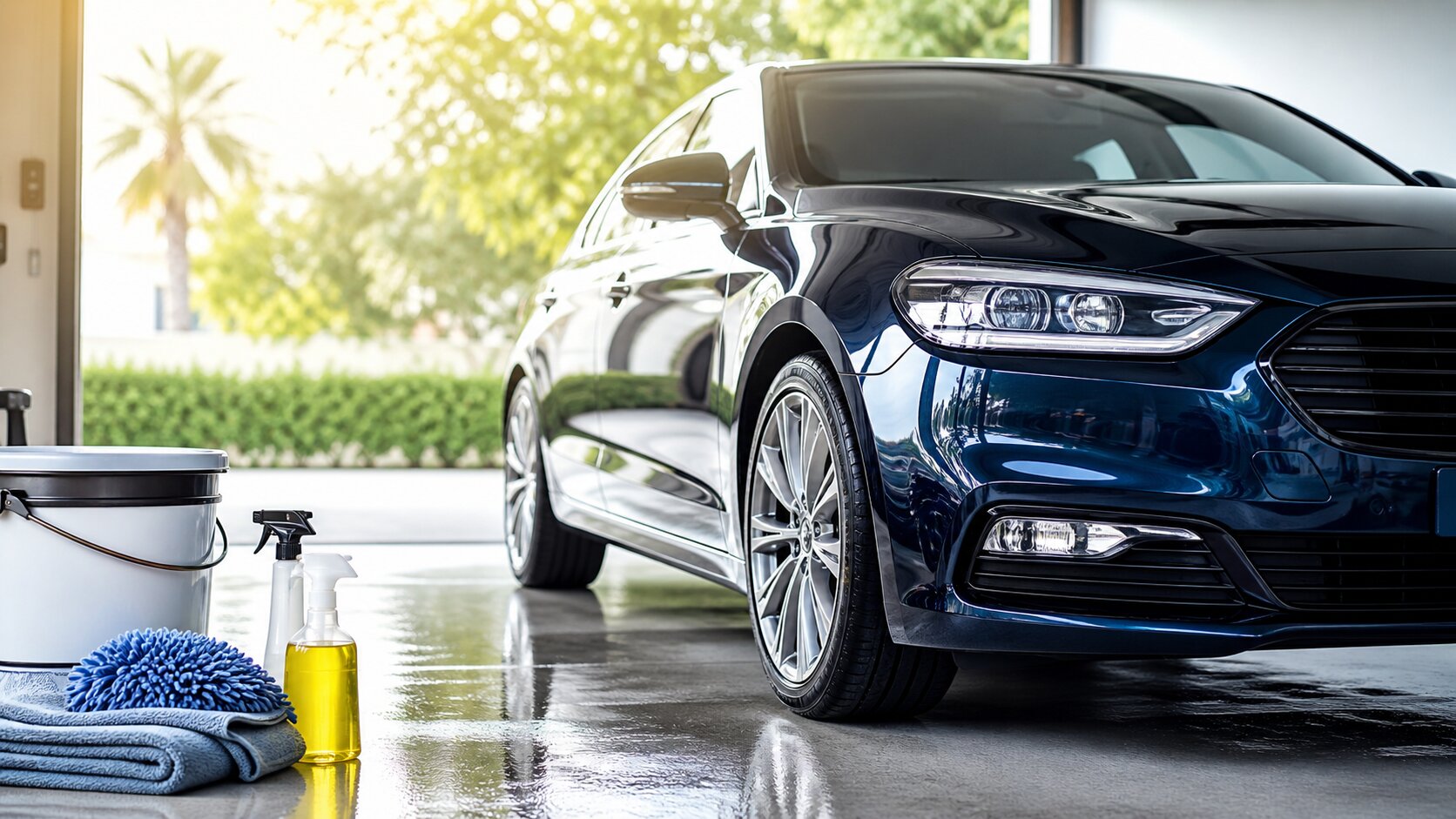 Cómo limpiar y preparar el coche para el verano
