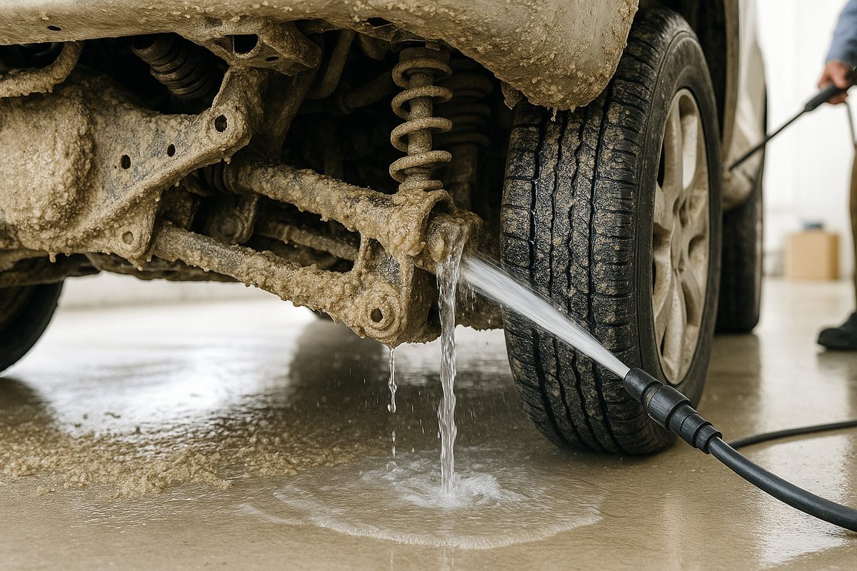 Sal y barro de invierno: protocolo para evitar oxidación en bajos y llantas