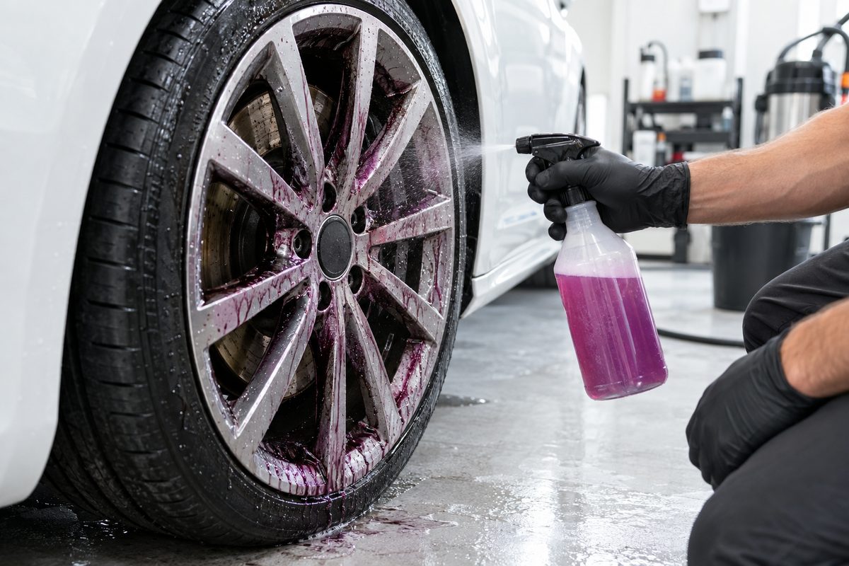 pH y materiales del coche: qué productos no mezclar nunca